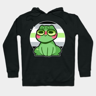 pride frog- Agender Variant Hoodie